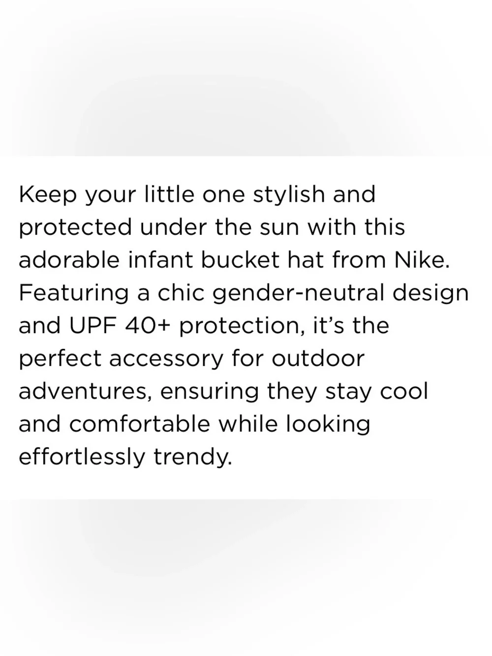 Nike bucket hat